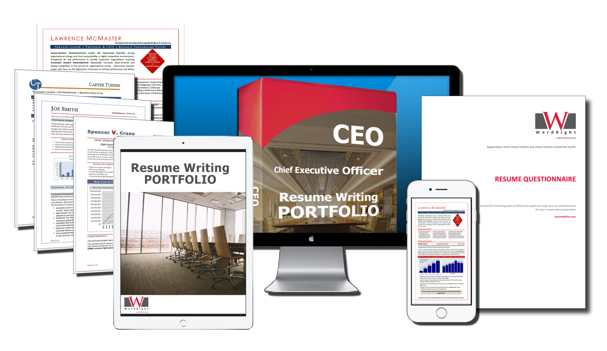 CEO Resume Writing Portfolio – Word Right Career